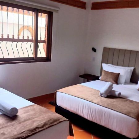 Hotel Santa Barbara Sachica 비야 데 레이바 외부 사진