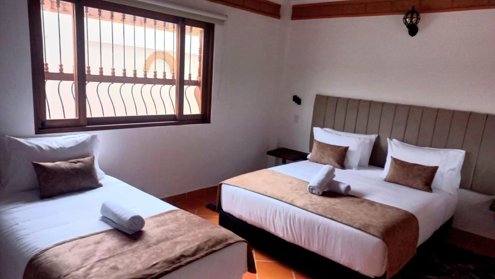 Hotel Santa Barbara Sachica 비야 데 레이바 외부 사진