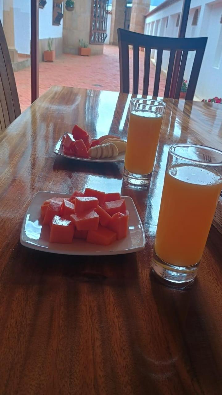 Hotel Santa Barbara Sachica 비야 데 레이바 외부 사진