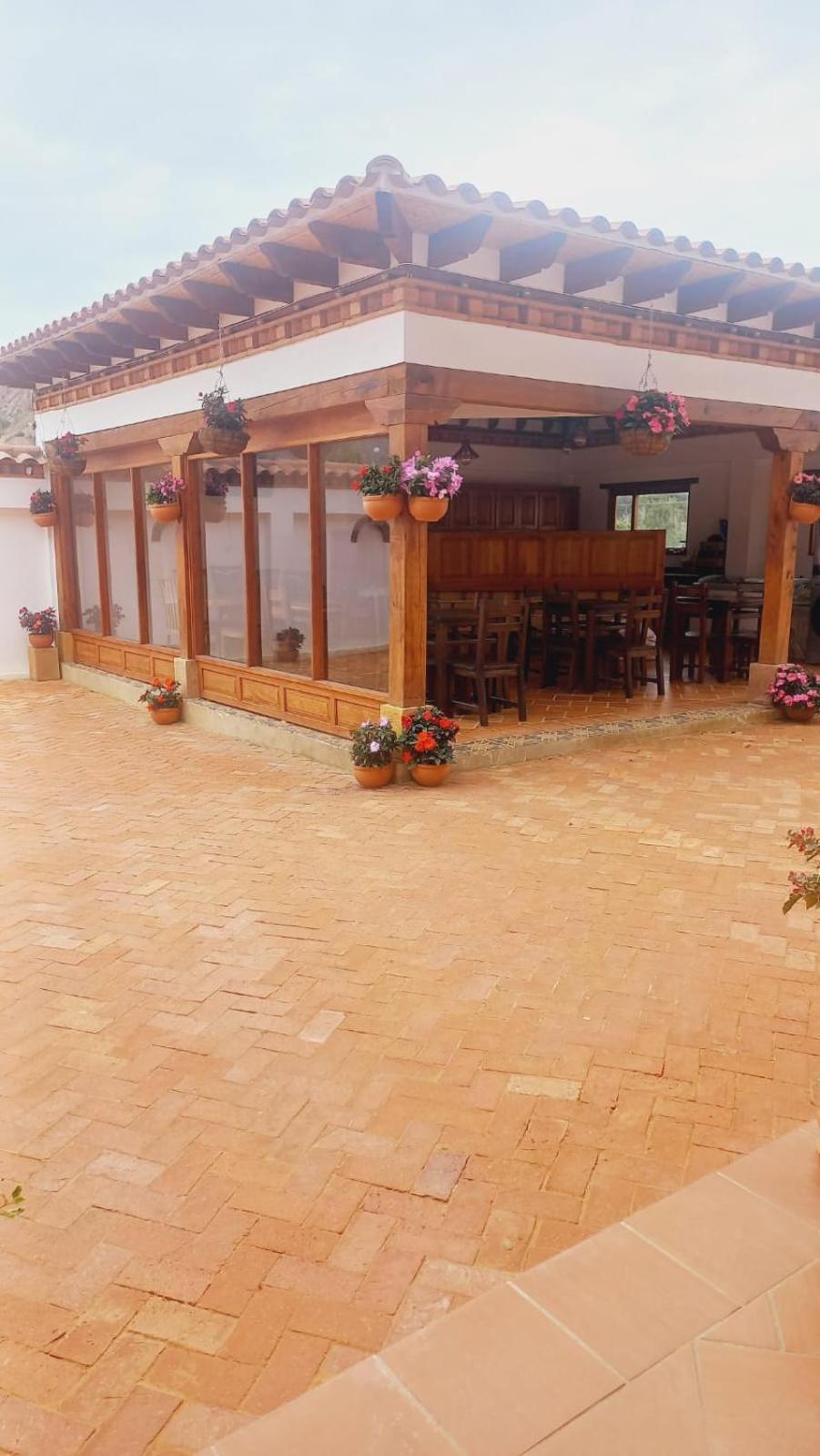 Hotel Santa Barbara Sachica 비야 데 레이바 외부 사진