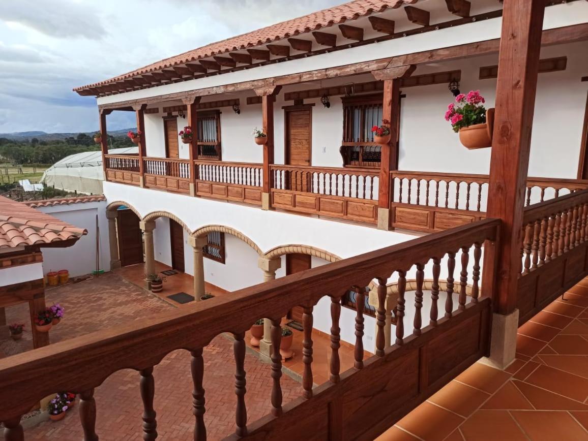 Hotel Santa Barbara Sachica 비야 데 레이바 외부 사진